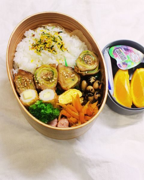 ズッキーニ肉巻き弁当